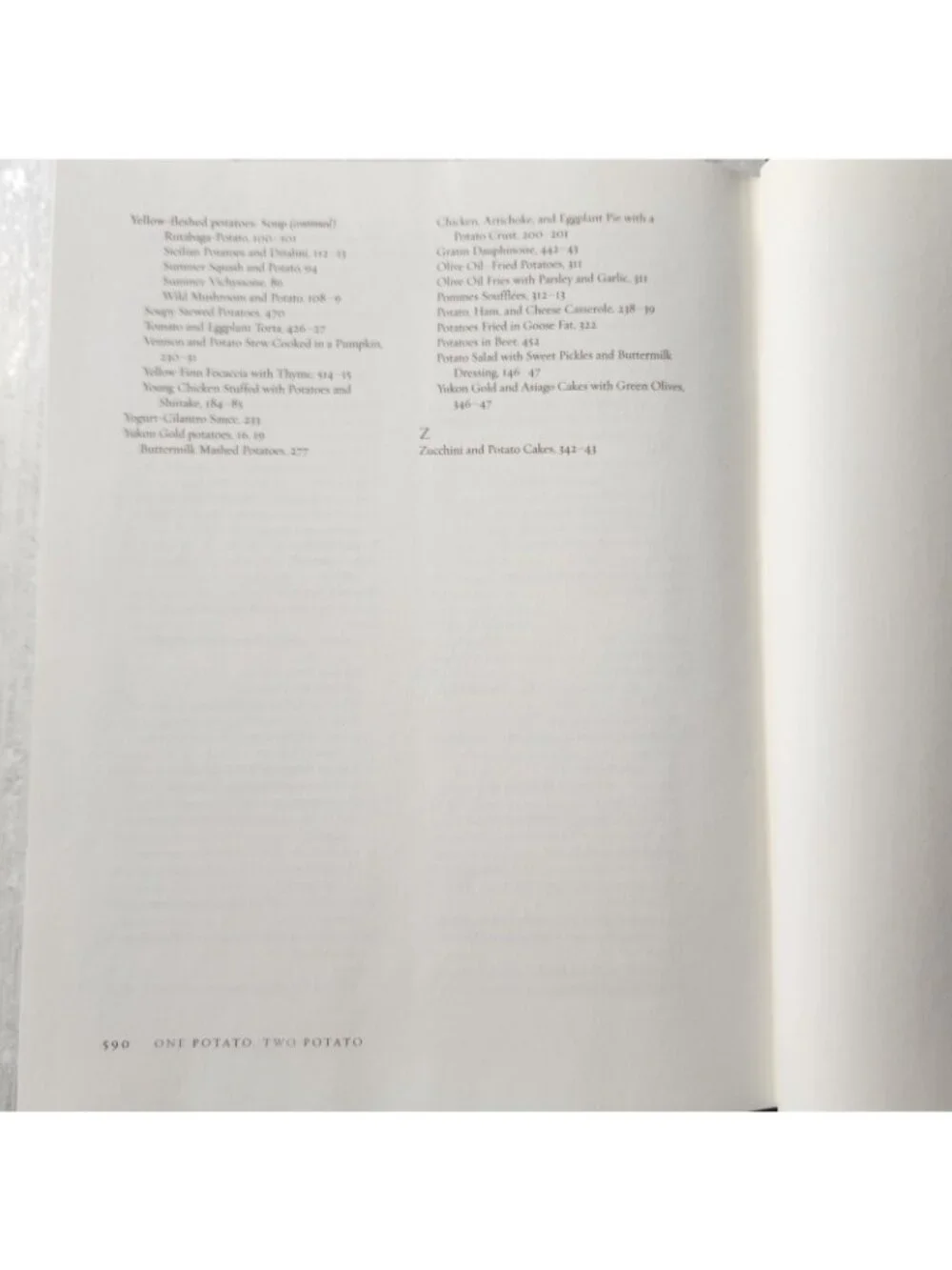 One Potato Two Potato 300 Recipes from Simple to Elegant Cookbook 2001